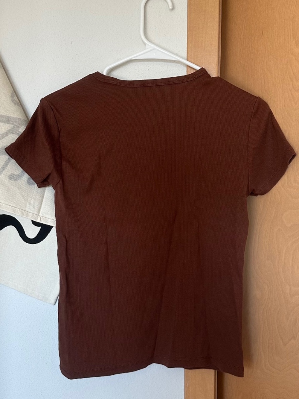 Calvin Klein Ribbed Tee - Picture 3 of 3